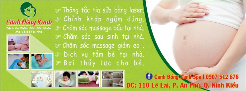 Canh Dong Xanh - Spa Bầu, Sau Sinh Cao Cấp